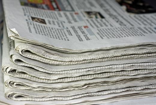 Public affairs officers may create press releases for print in local newspapers.