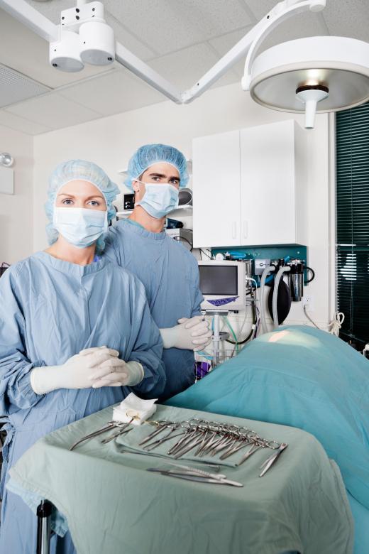 A surgical technologist is specially trained to assist surgeons and nurses during operations.