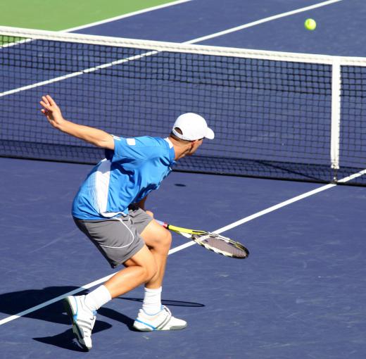 A tennis instructor will teach a student how to properly grip the racket for different shots such as forehand, backhand, and serving.