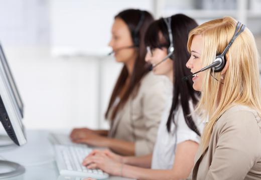 Switchboard operators may deal with the internal and external phone calls.