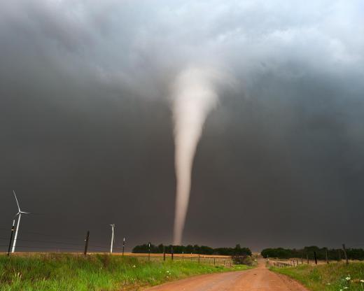 A catastrophe adjuster might be called in regarding tornado damage.