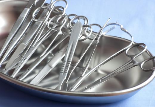 A surgical assistant might be responsible for sterilizing instruments.