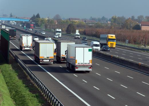 Highway engineers design roads to allow for traffic to travel through areas as smoothly as possible.