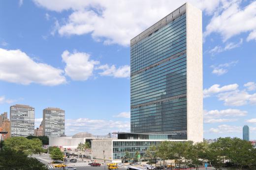 Foreign correspondents may interview diplomats who are posted to the United Nations Headquarters in New York City.