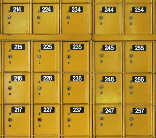 Postal clerks may sort mail into individual post office boxes.