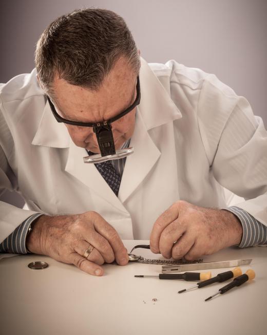 A watch repairer performs a number of tasks to restore antique and modern watches of all types to their original, working condition.