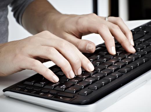 One of the most common forms of data entry testing is a basic typing skills test.