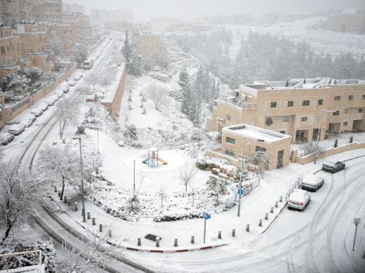 Meteorologists help to predict winter storms.