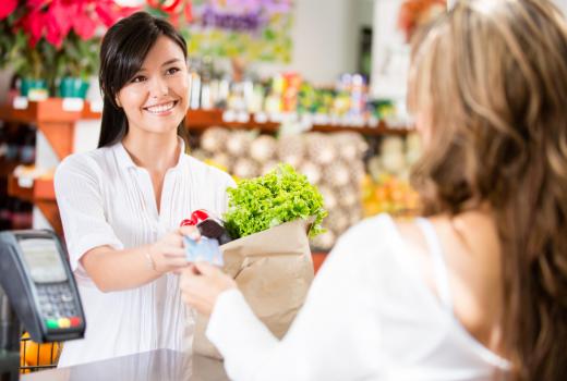 Having a positive attitude and good communication skills are necessary to be a great customer service cashier.