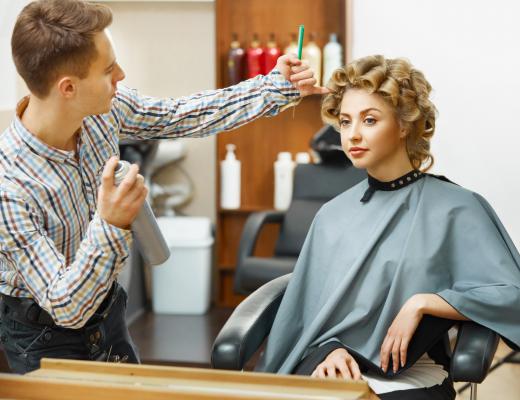 Hairdressing apprentices perform a variety of tasks alongside a stylist.