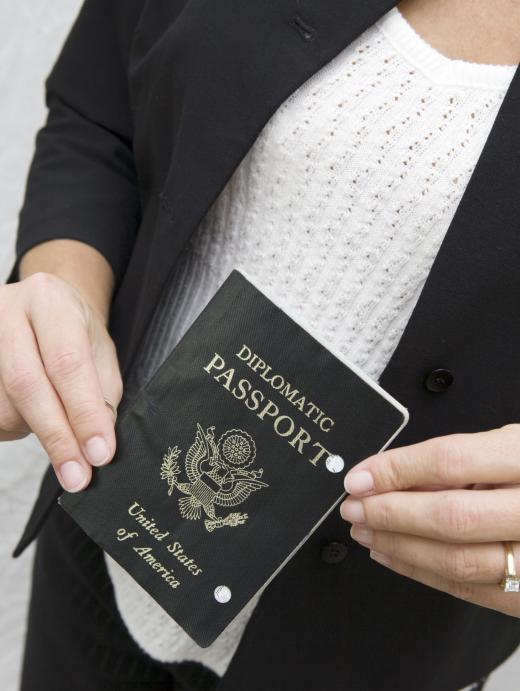 Many government agents may be required to travel abroad on a diplomatic passport.