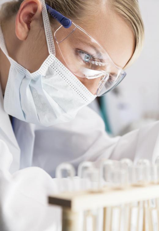 Research technicians work in labs helping scientists by doing tasks like maintaining lab equipment or monitoring experiments.