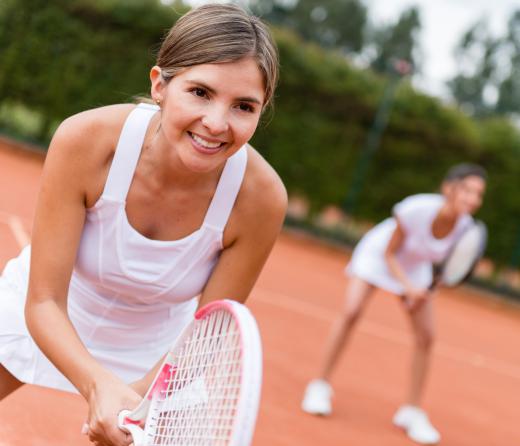 A clubhouse manager may be in charge of maintaining the club's tennis courts.