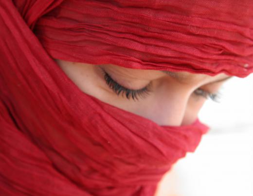 A hijab model may wear the Muslim headcovering in photoshoots.