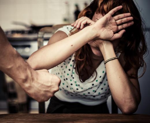 Case workers may work to protect victims of domestic abuse.