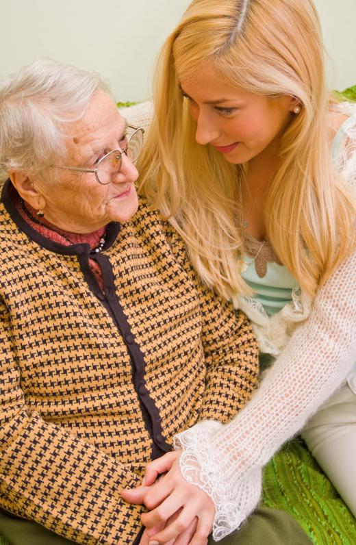 Volunteers provide emotional care for patients and families at a hospital.