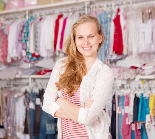 A retail assistant may help with stocking shelves.