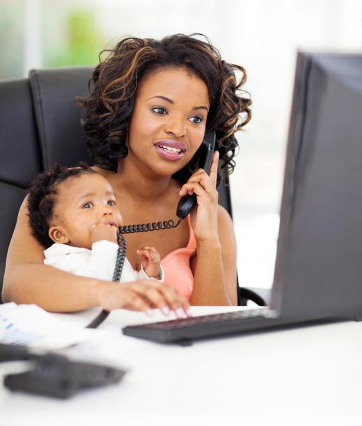 Family responsibilities might get in the way of work at home.