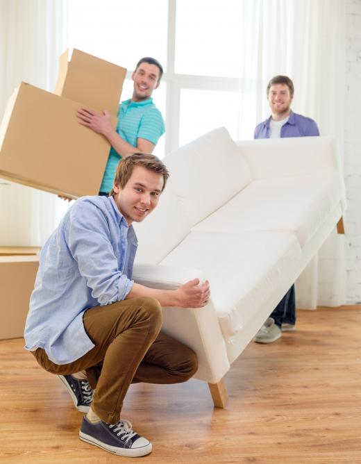 People who work for large companies may receive a relocation specialist as part of their compensation package.