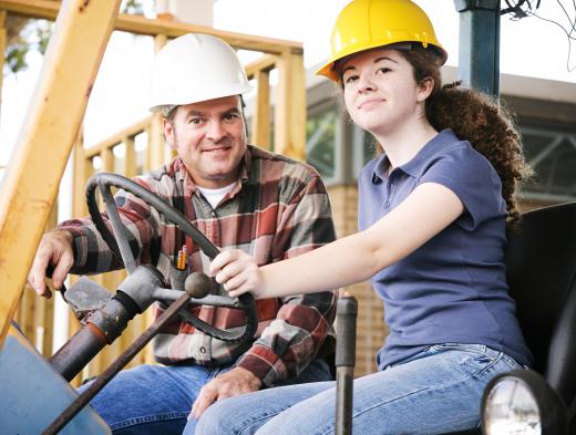 Loader operators typically must have a certificate to run a certain kind of loader.